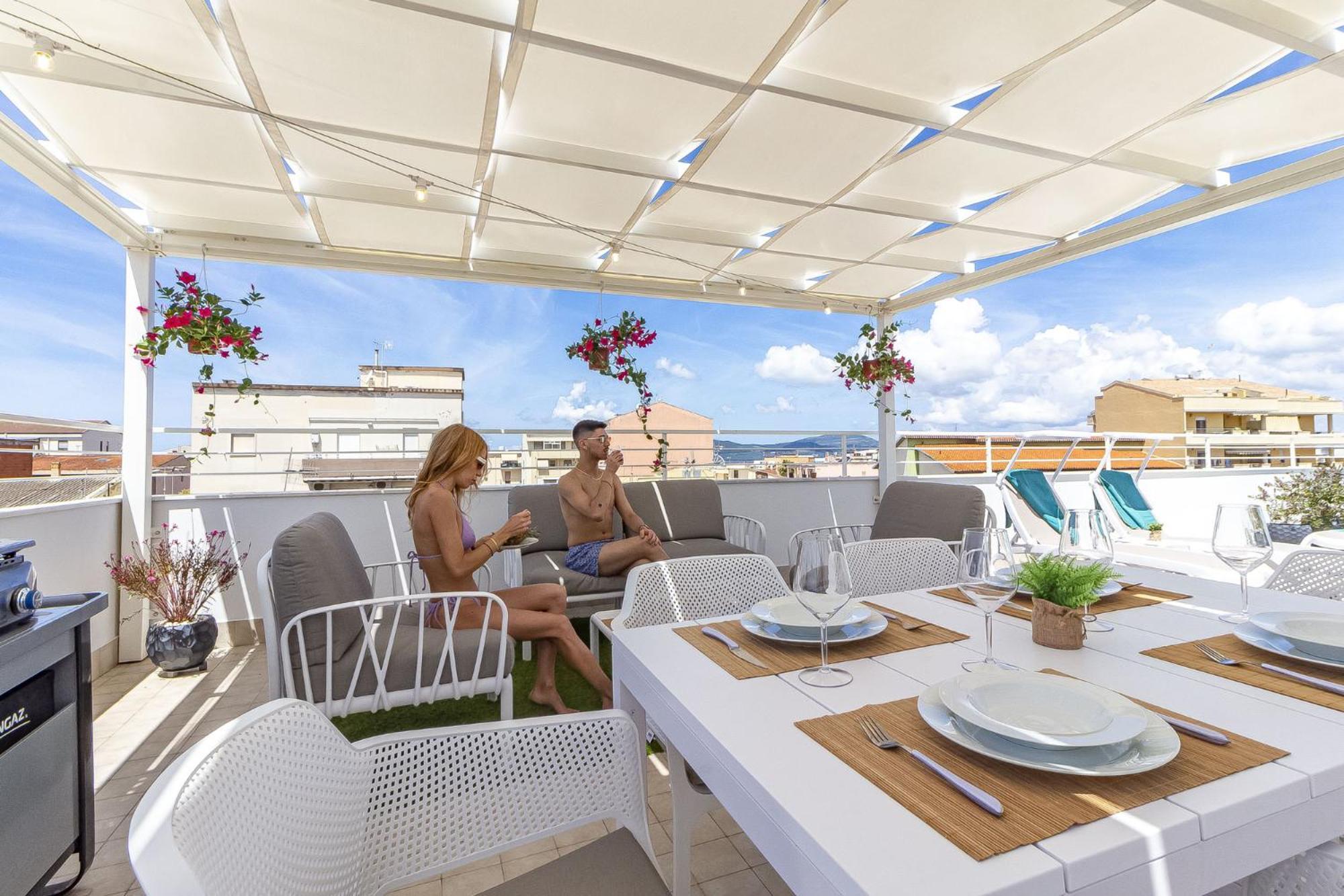 Skyfive Earth Apartment Alghero Kültér fotó